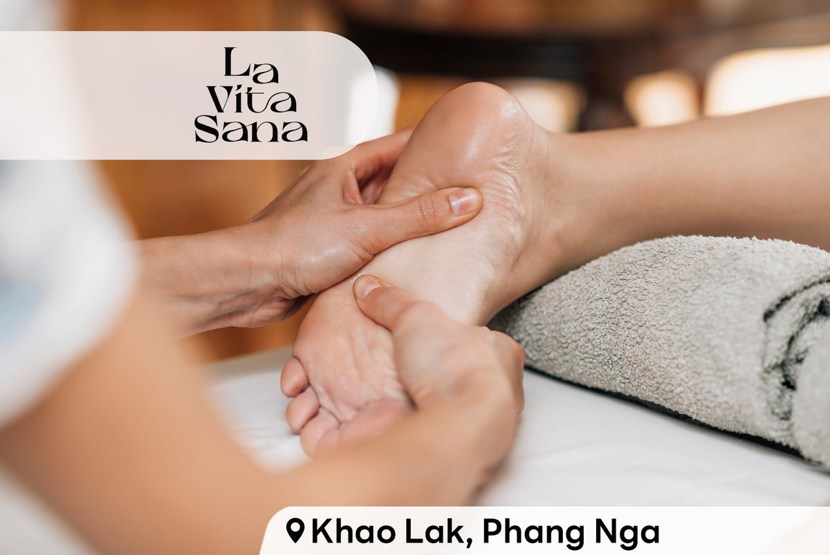 FOOT MASSAGE (60 mins) La Vita Sana – B-Healthy